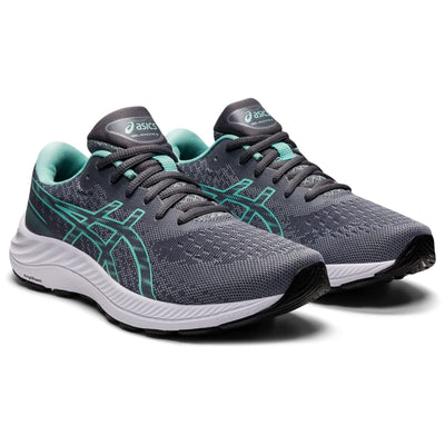 ASICS Women's Gel-Excite 9 Running Shoes 5.5 Wide Sheet Rock/Oasis Green