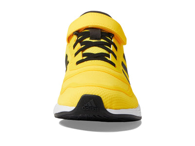 adidas Boy's Duramo 10 Elastic (Little Kid/Big Kid) Beam Yellow/White/Black 13.5 Little Kid M