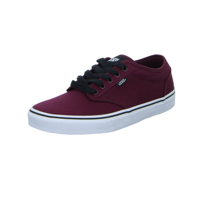 Vans Men's Atwood Canvas Trainers Sneaker 7.5 Oxblood White