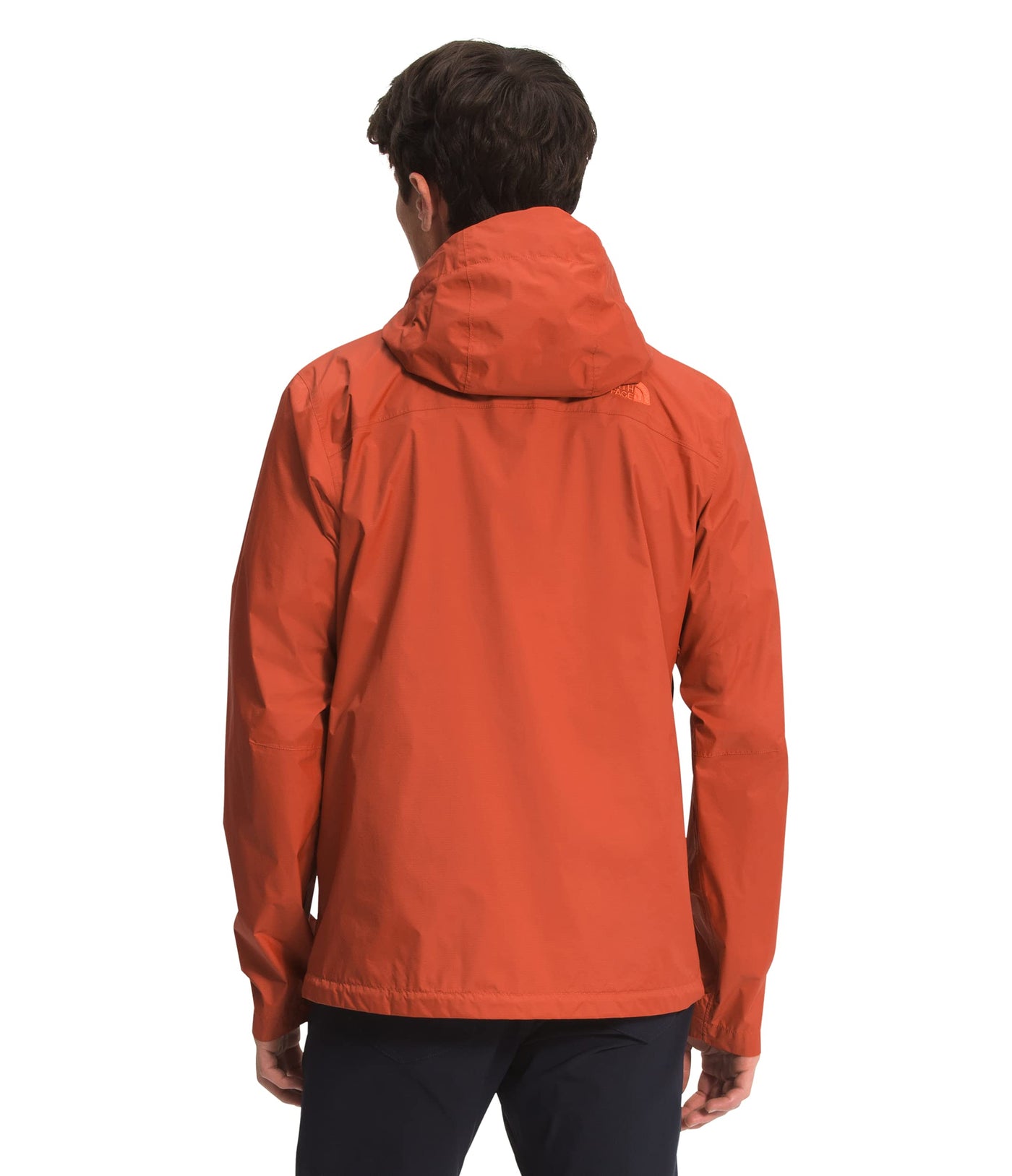 THE NORTH FACE Men’s Venture 2 Waterproof Hooded Rain Jacket (Standard and Big & Tall Size), Burnt Ochre, Medium