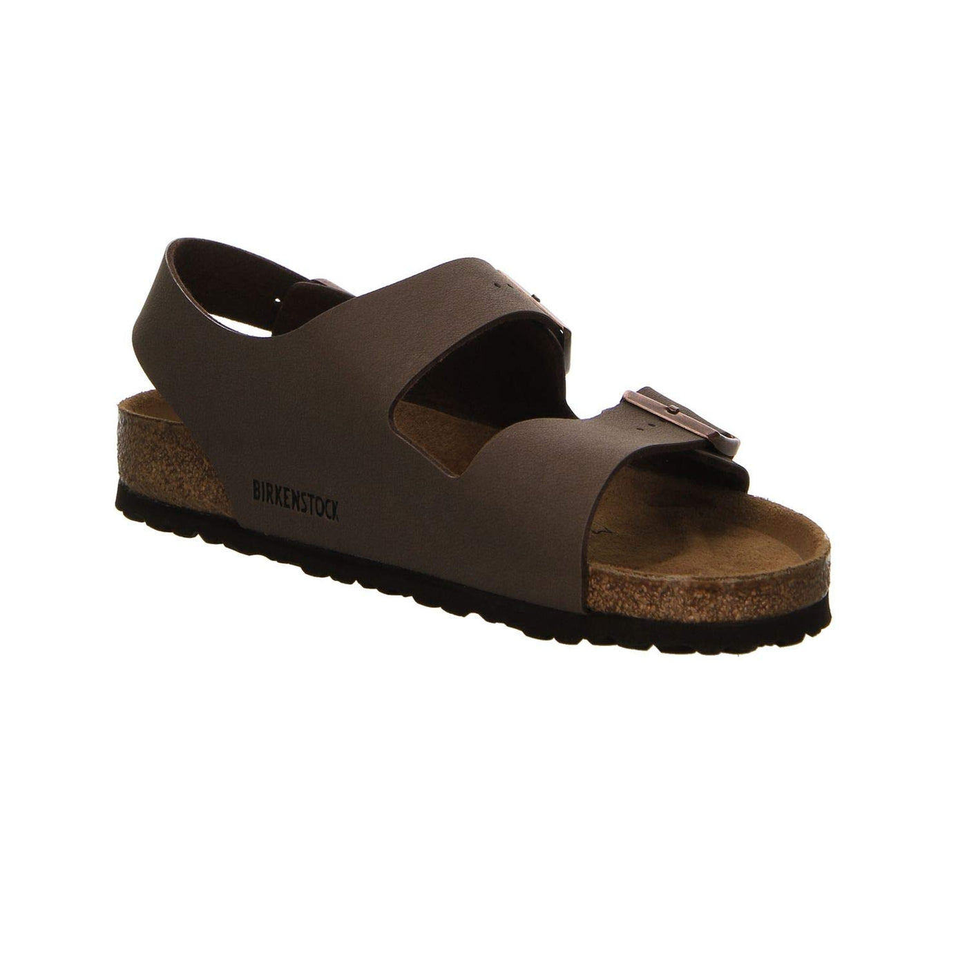 Birkenstock BIRK-634501 Milano Leather Sandals, Mocca, 44