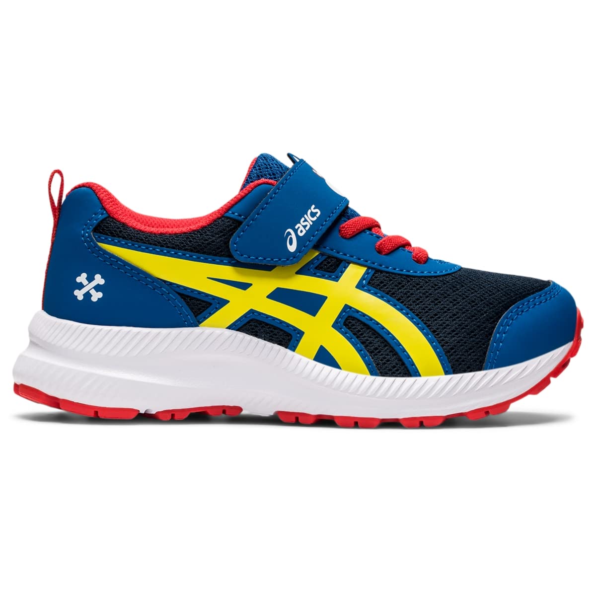 ASICS Kid's Contend 7 Pre-School Running Shoe, 3, Lake Drive/Vibrant Yellow