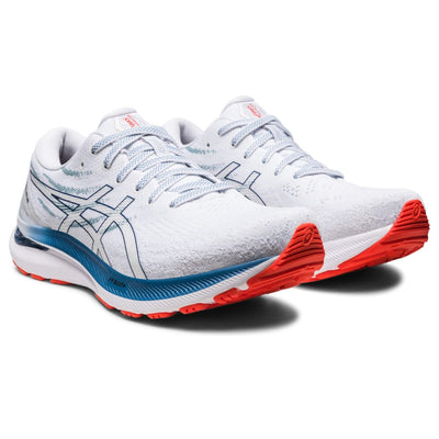 ASICS Men's Gel-Kayano 29 Running 7.5 White/Deep Ocean