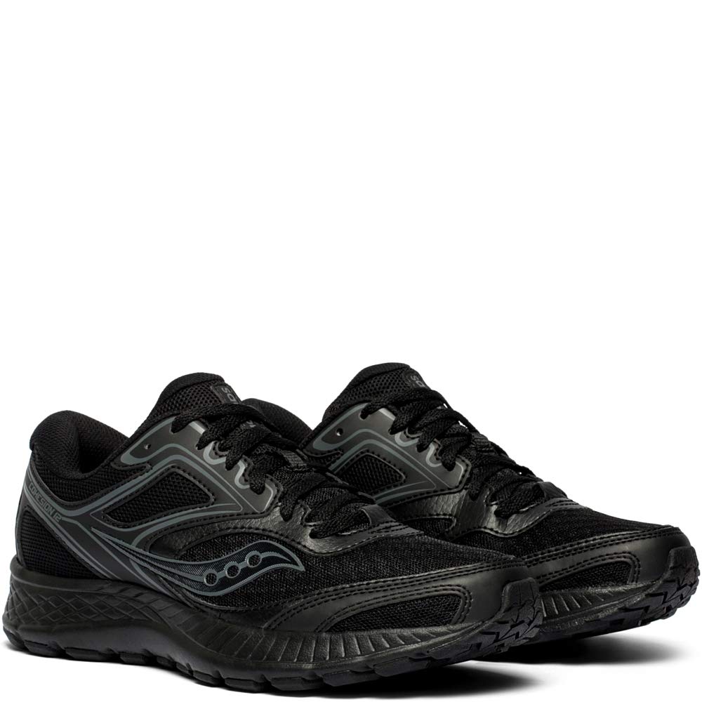 Saucony Women's Versafoam Cohesion 12 Black/Black 7 B - Medium US