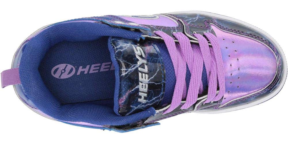 Heelys Girl's Motion 2.0 (Little Kid/Big Kid/Adult) Lilac/Electric Blue/Lightning 2 Little Kid