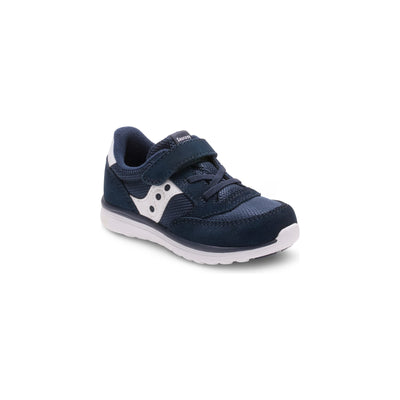 Saucony Baby Jazz Lite Sneaker (Toddler/Little Kid/Big Kid), Navy/White, 5.5 M US Toddler