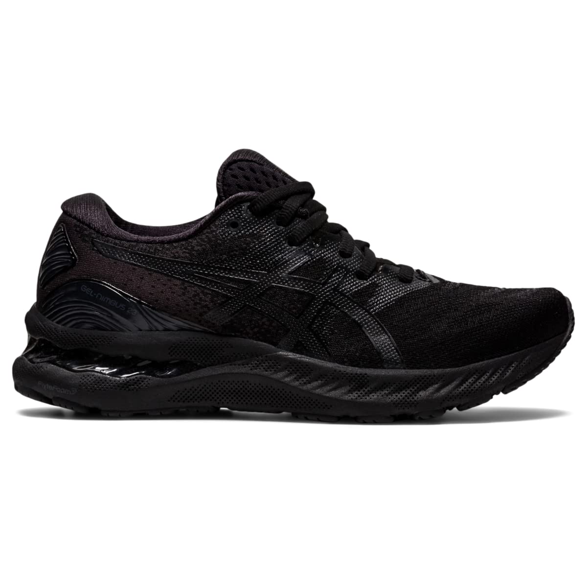 ASICS Gel-Nimbus® 23 Black/Black 6 D - Wide