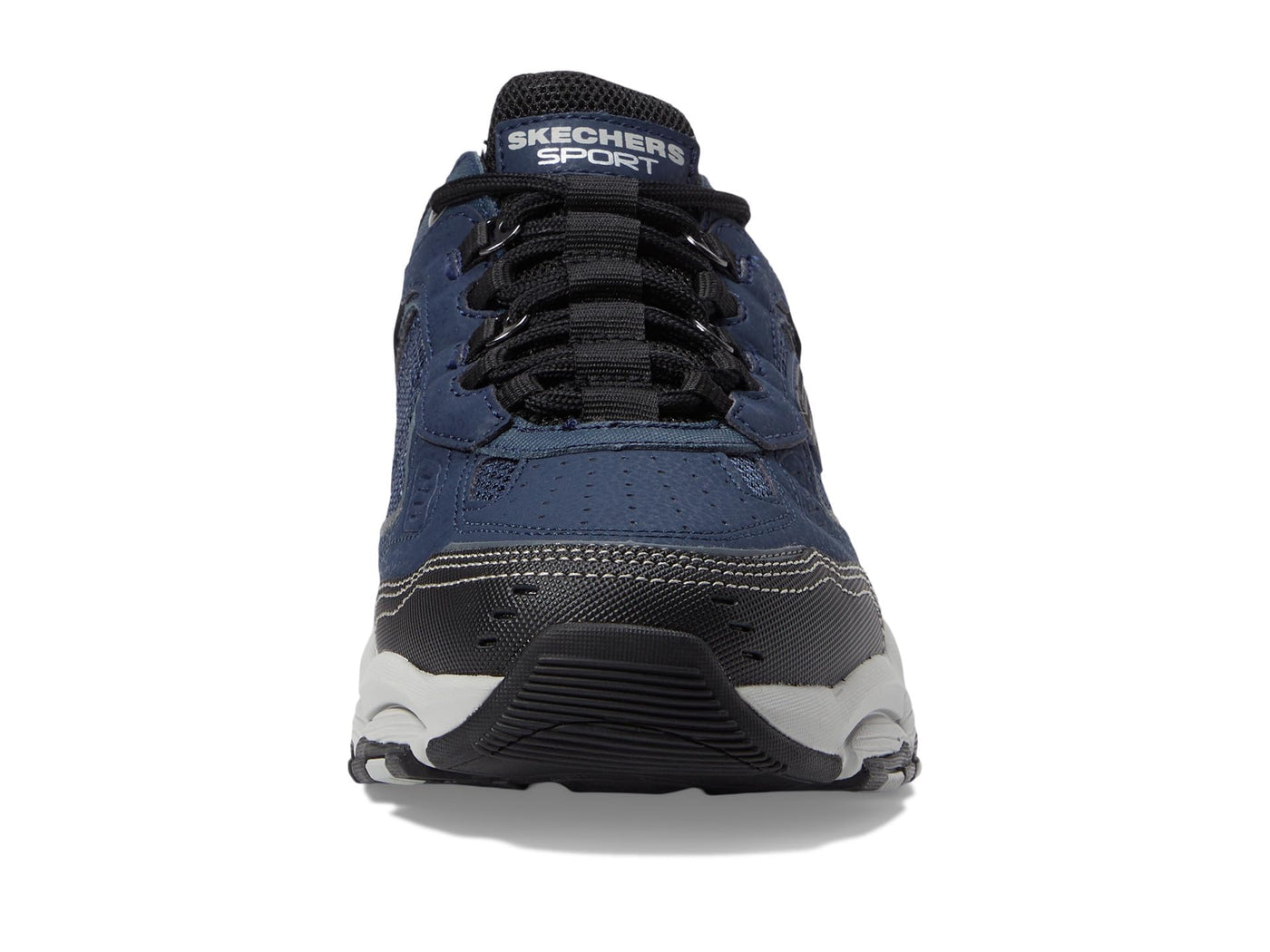 Skechers Men's Vigor 3.0 Drafting Hands Free Slip-in Sneaker, Navy/Black, 10.5