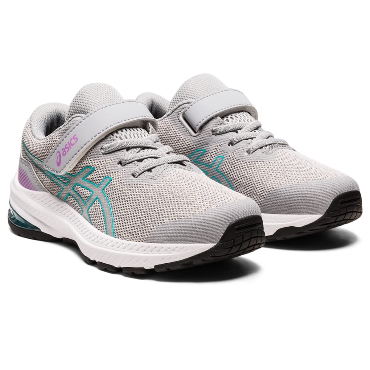 ASICS Girl's GT-1000 11 PS (Toddler/Little Kid) Piedmont Grey/Seaglass 13 Little Kid M