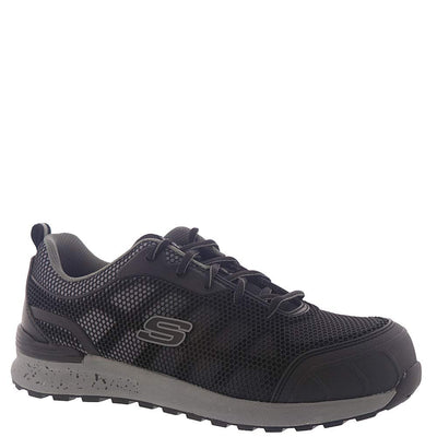 SKECHERS Work Women's Bulklin-Lyndale 7.5 Black/Grey