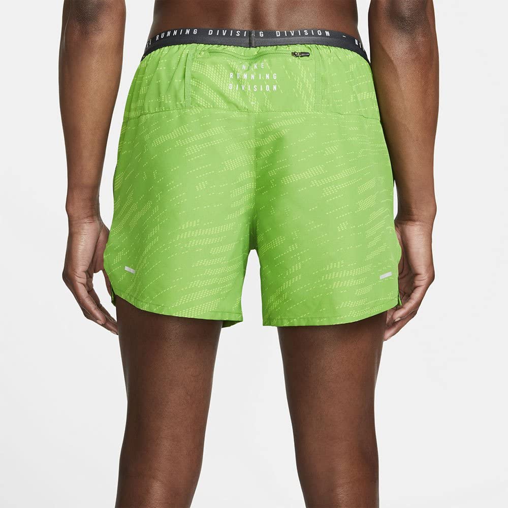 Nike Dri-FIT Run Division Stride Men's 5" Brief-Lined Running Shorts (as1, Alpha, m, Regular, Regular, Chlorophyll)