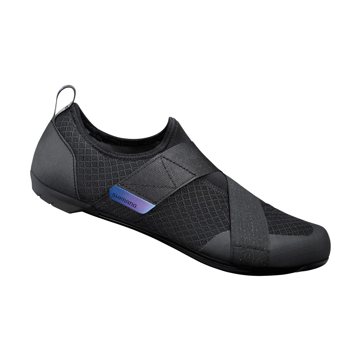 SHIMANO SH-IC100 High Performance Indoor Cycling Shoe, Black, 18-18.5 Women / 14-14.5 Men (EU 50)