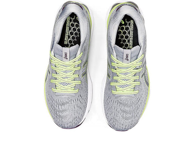 ASICS Gel-Nimbus® 24 Piedmont Grey/Lime Green 6.5 D - Wide