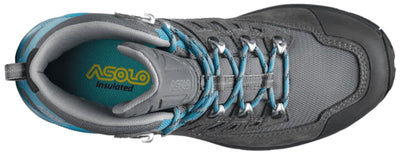 ASOLO Narvik GV Winter Hiking Shoes - Women's Smokey Grey/Blue Moon 8.5