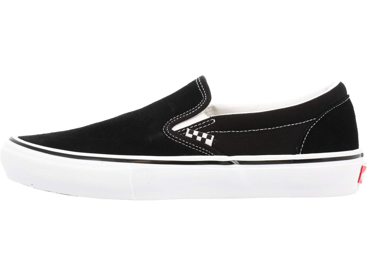 Vans Skate Slip-On Black/White Mens US 10.5