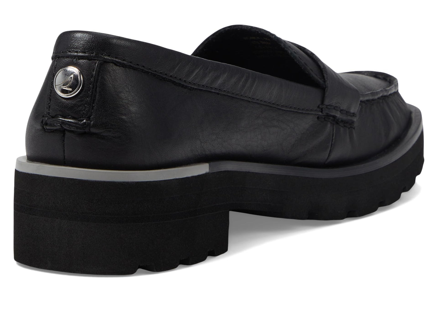 Sperry Ladies Footwear Women's Chunky Penny Loafer, Black, 9.5