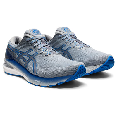 ASICS Men's GT-2000 10 Running Shoes 9 Wide Sheet Rock/Electric Blue