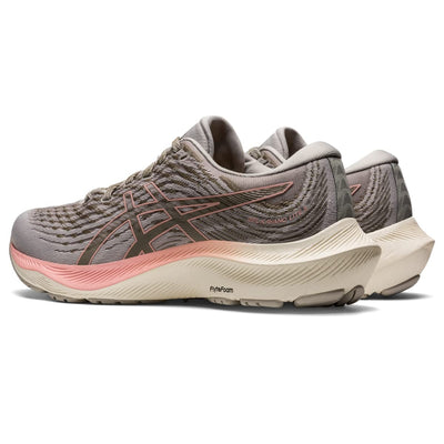 ASICS Women's Gel-Kayano LITE 3 Running Shoes, 5.5, Oyster Grey/Frosted Rose