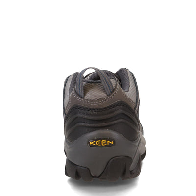KEEN Utility Women's Lansing Low HeightSteel Toe Work Shoe 9.5 Magnet/Majolica Blue