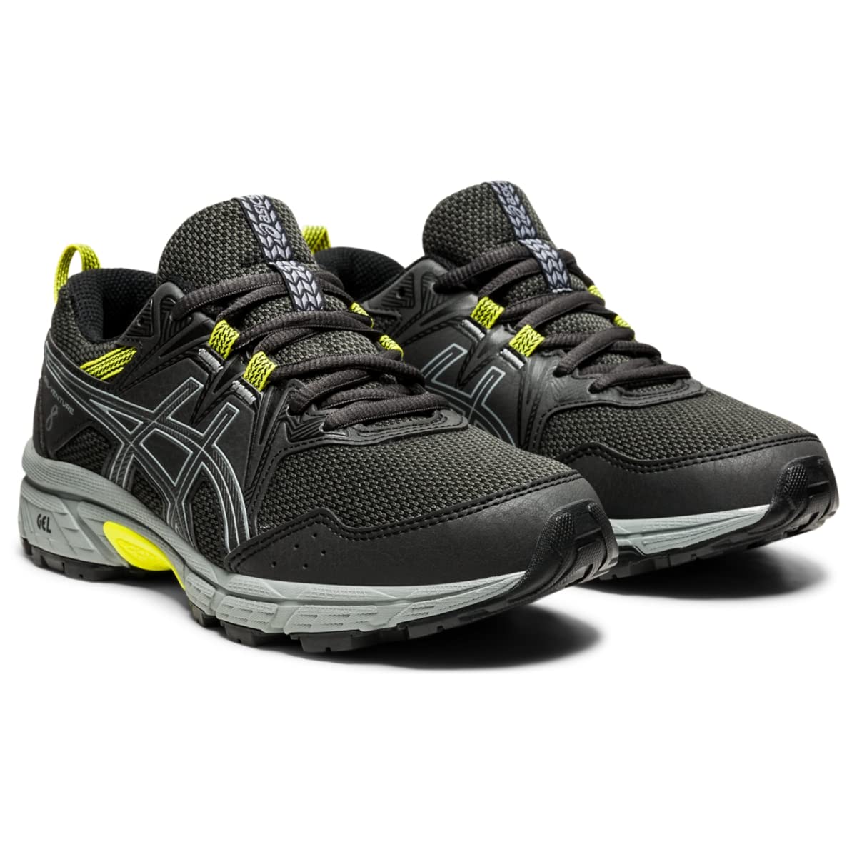 ASICS Kid's Gel-Venture 8 Grade School Running Shoes 2.5 Big Kid Graphite Grey/Graphite Grey