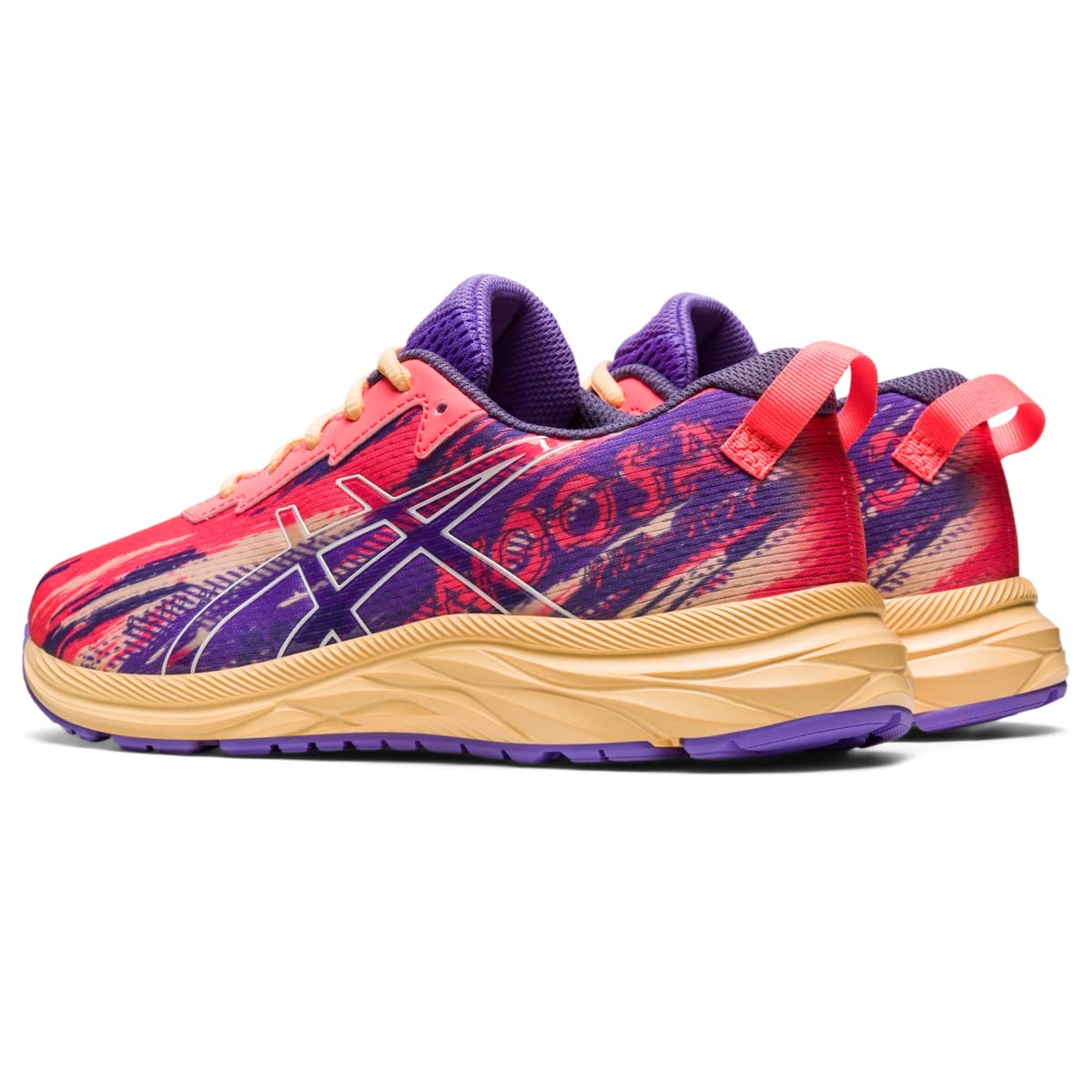 ASICS Kid's Gel-Noosa TRI 13 Grade School Running Shoes 2 Big Kid Blazing Coral/White