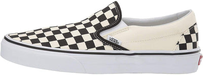 Vans Classic Slip On Black Off White Checkerboard VN-0EYEBWW Mens US 4