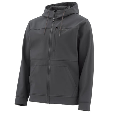 Simms Rogue Fleece Hoody, Water Resistant Sweatshirt Large Raven