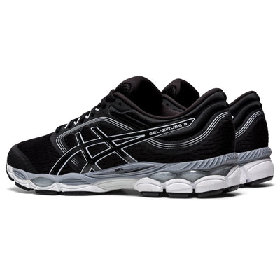 ASICS Men's Gel-Ziruss 3 MX Running Shoes, 8, Black/Black