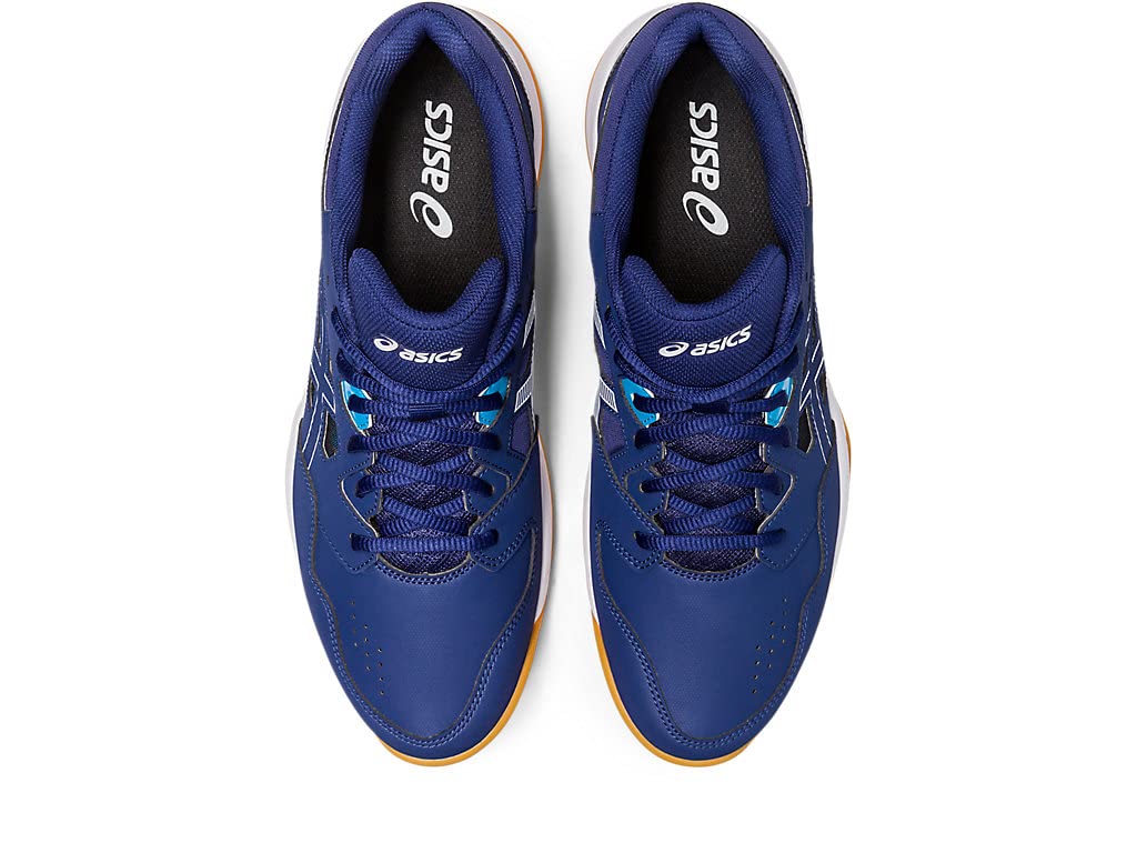 ASICS Men's Gel-RENMA Pickleball Shoes, 14, Indigo Blue/White