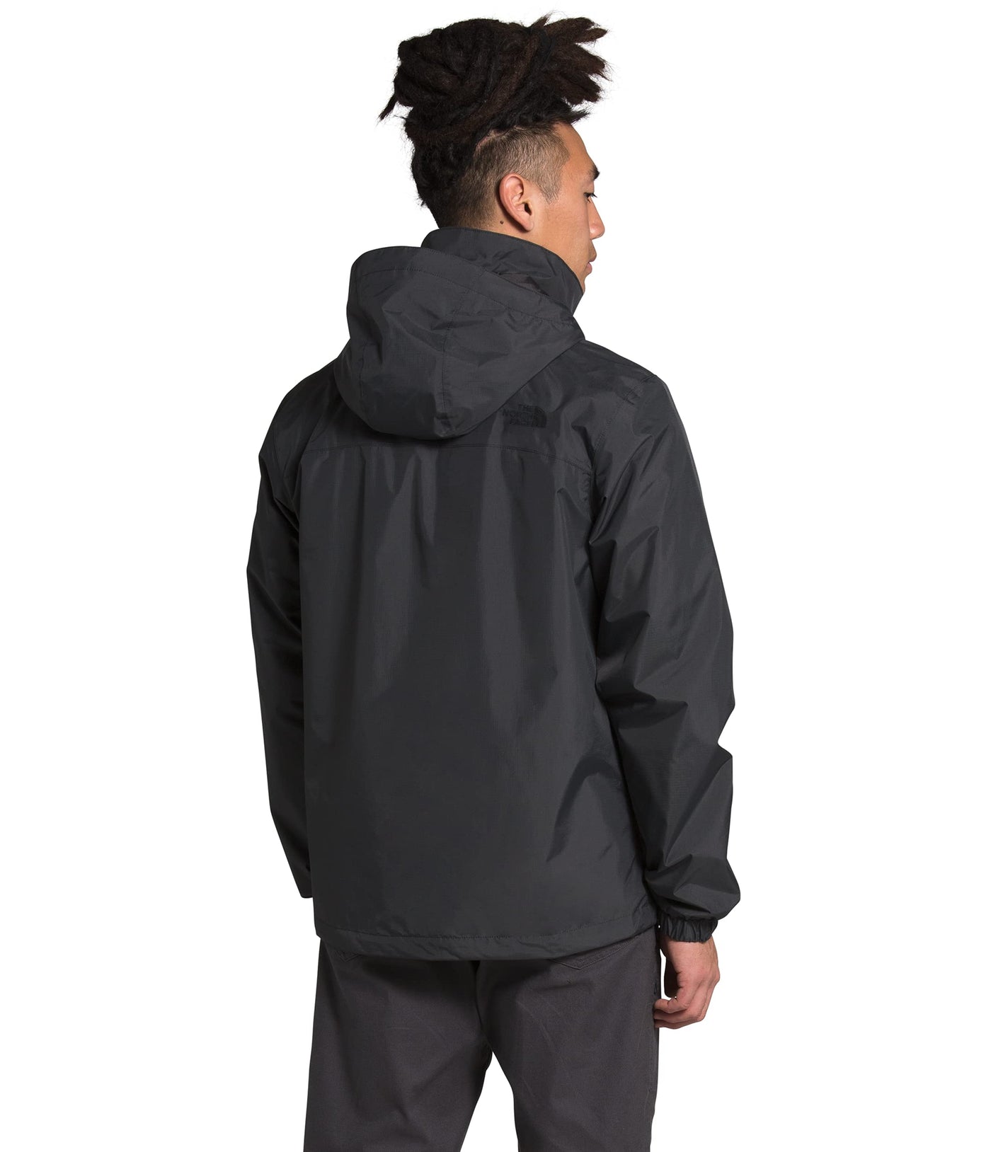 The North Face Men's Resolve Waterproof Jacket, Asphalt Grey, XL