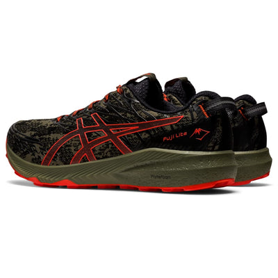 ASICS Fuji Lite 3 Mantle Green/Cherry Tomato 14 D (M)