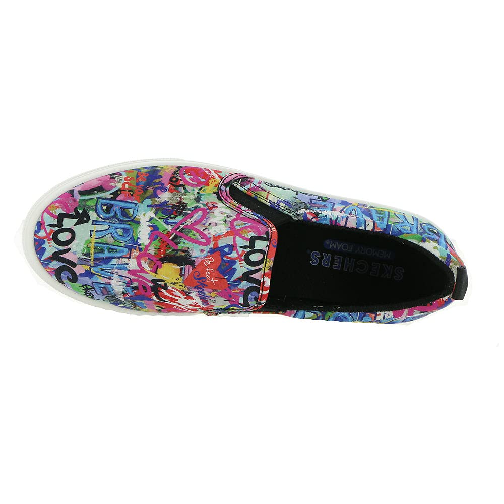 Skechers Women's Poppy Bold Love 6.5 Mlt