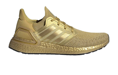 adidas Men's Ultraboost 20 Running Shoe, Gold Metallic/Gold Metallic/Gold Metallic, 9.5 M US