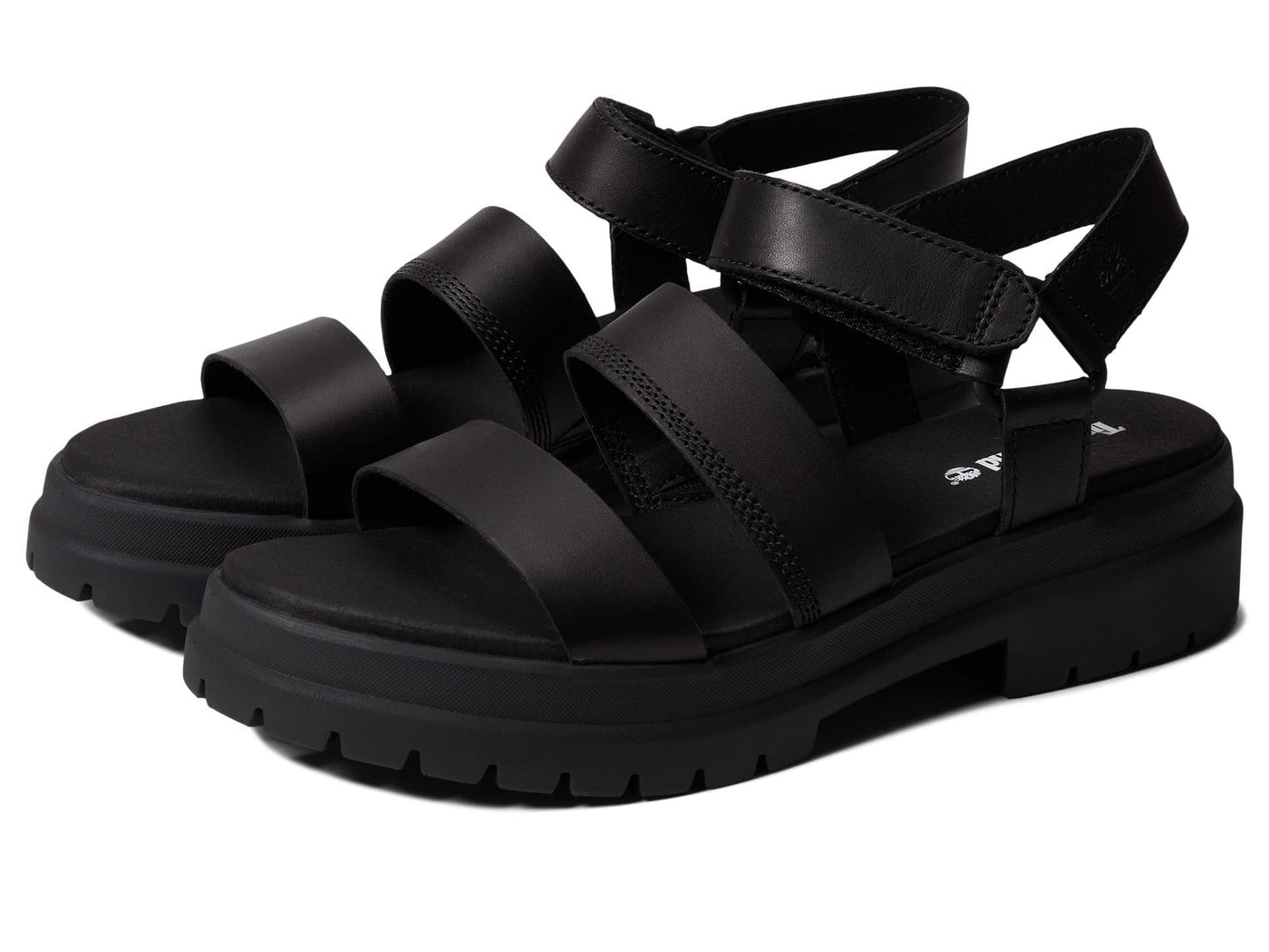 Timberland London Vibe 3-Band Sandal Black 7.5 B (M)