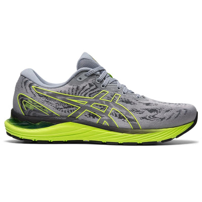 ASICS Men's Gel-Cumulus 23 Running Shoes, 10.5, Sheet Rock/Hazard Green