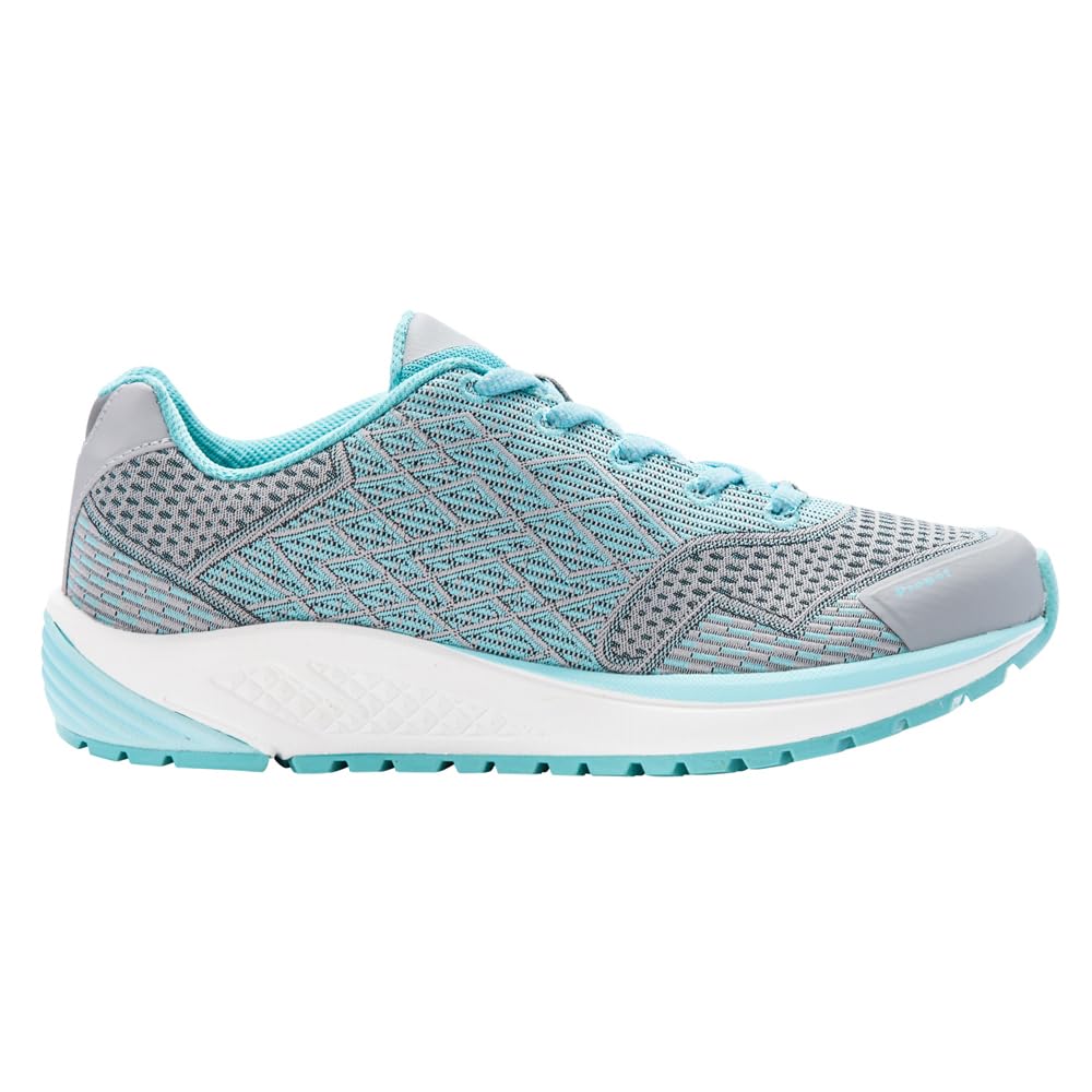 Propét Women's One Running Shoe 8.5 Narrow Grey/Mint