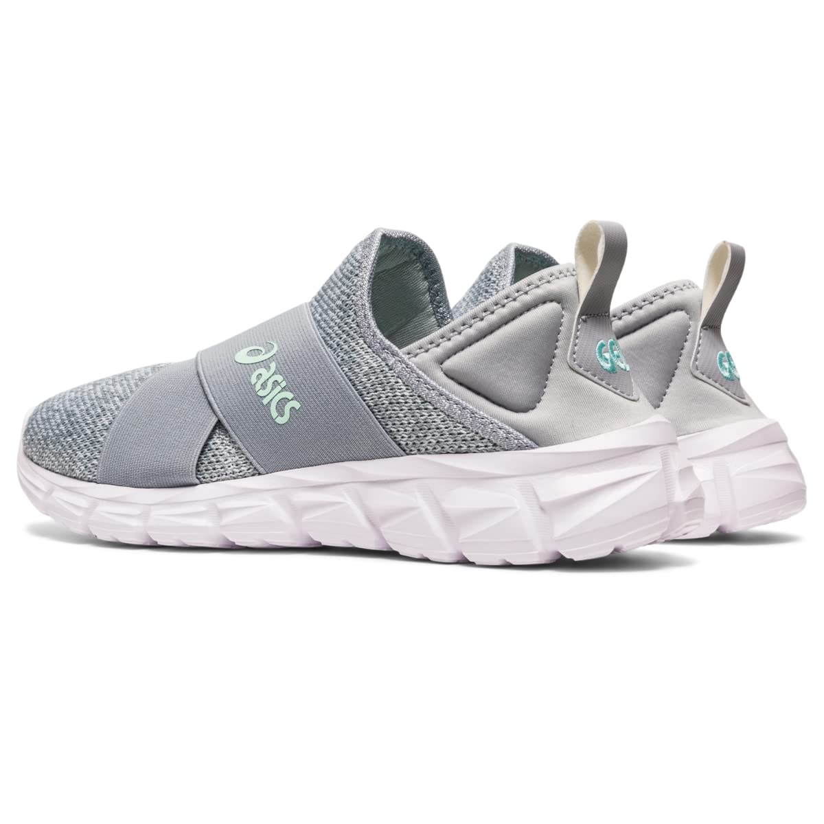 ASICS Women's QUANTUM LYTE SLIP-ON Shoes, 9, PIEDMONT GREY/PIEDMONT GREY