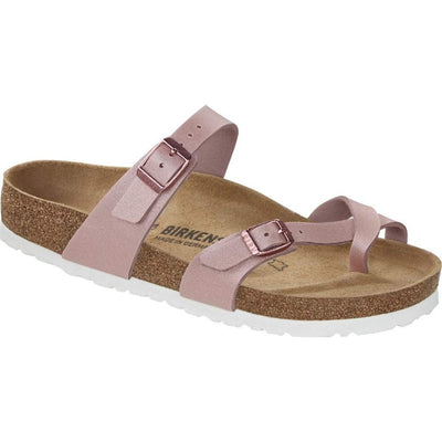 Birkenstock Women's Mayari Sandal, ICY Metallic Old Rose, 8.5 us