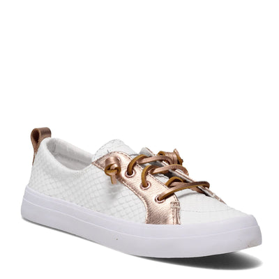 Sperry womens Crest Vibe Sneaker, White Multi, 9 US