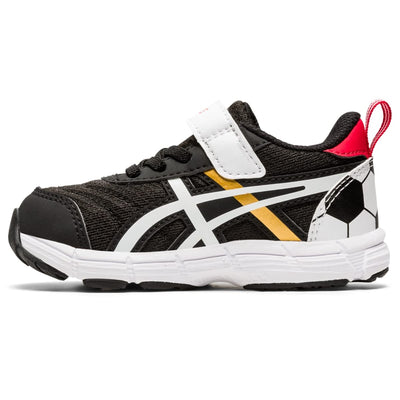 ASICS Kid's Contend 6 Toddler Shoes, K5, Black/Pure Gold