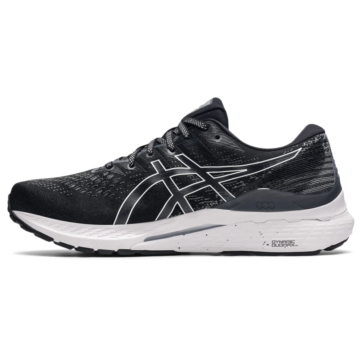 ASICS Women's Gel-Kayano 28 Running Shoes, 6, Black/White