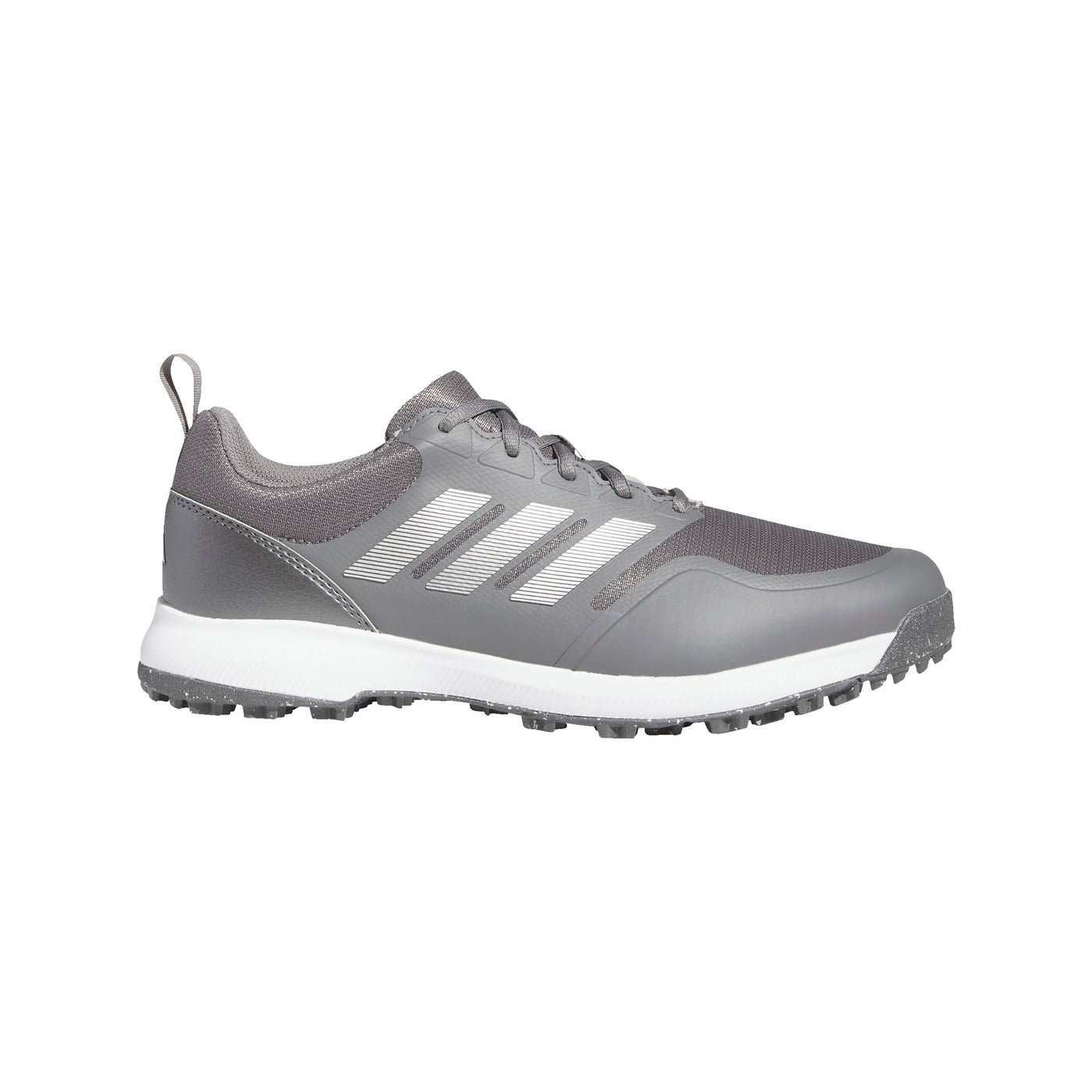 adidas Men's Tech Response Spikeless 3.0 Golf Shoes, Grey Four/Silver Metallic/Solar Gold, 13 Wide