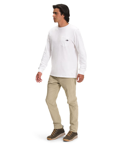 THE NORTH FACE Sprag 5-Pocket Slim Leg Pant - Men's Twill Beige, 29/Reg