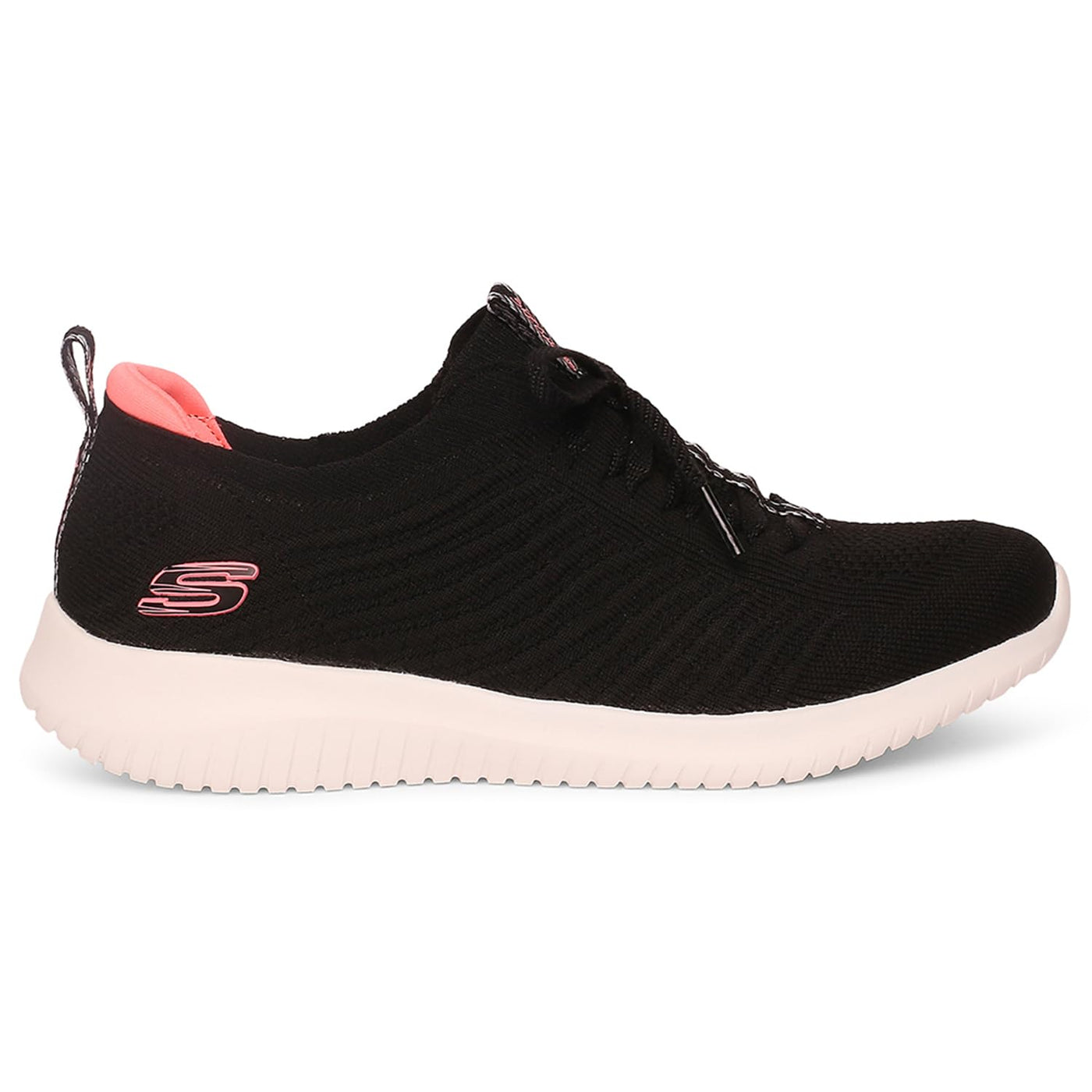 Skechers Sport Ultra Flex - Joyful Path Athletic SneakerWomen's Sneaker 11 Black-hot Pink