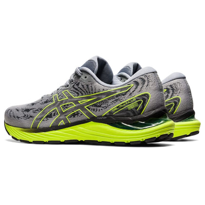 ASICS Men's Gel-Cumulus 23 Running Shoes, 10.5, Sheet Rock/Hazard Green