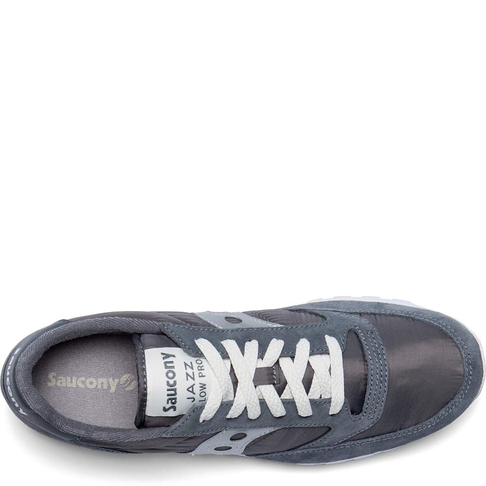 Saucony Jazz Low Pro Men 14 Grey | Blue | Silver