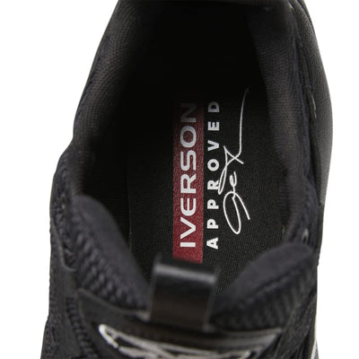 Reebok Unisex-Adult Solution Mid Basketball Shoe 12 Women/10.5 Men Black/Silver Metallic