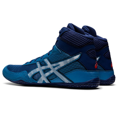 ASICS Men's MATCONTROL 2 Wrestling Shoes, 15, Azure/DEEP Ocean