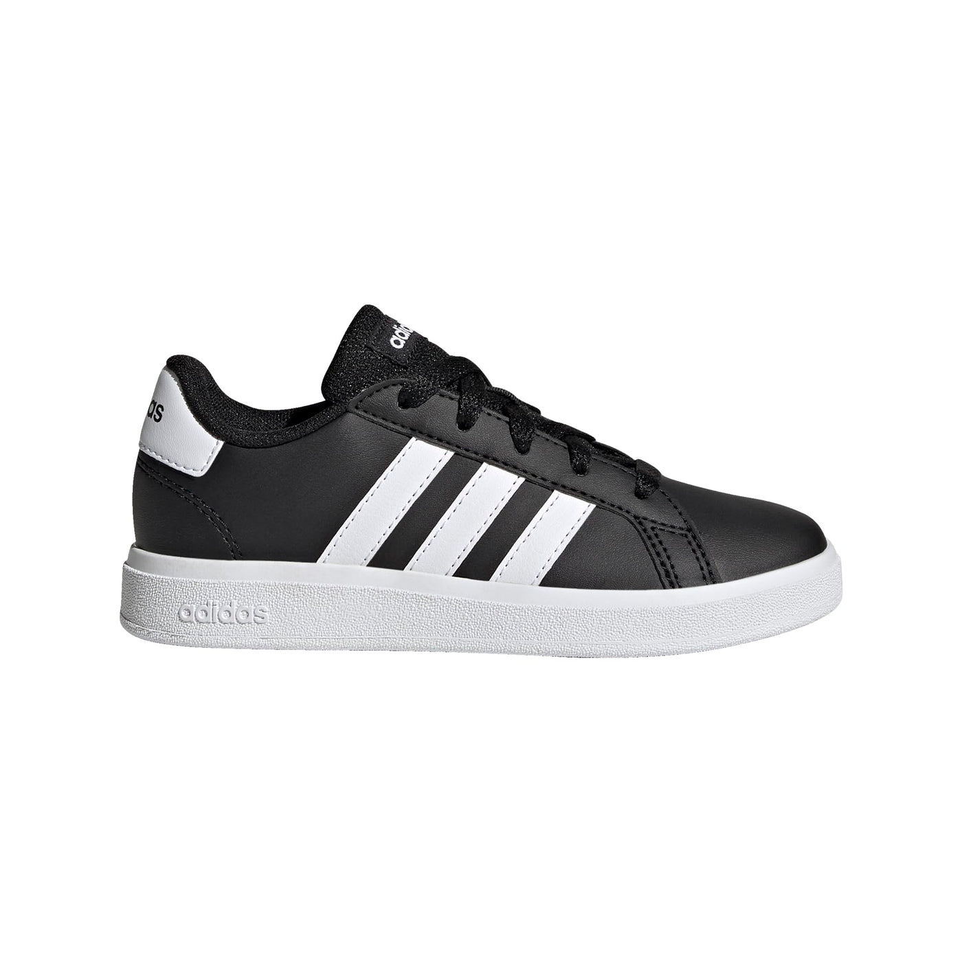 adidas Kids' Grand Court 2.0 Tennis Shoe 11.5 Little Kid Black/White/Black