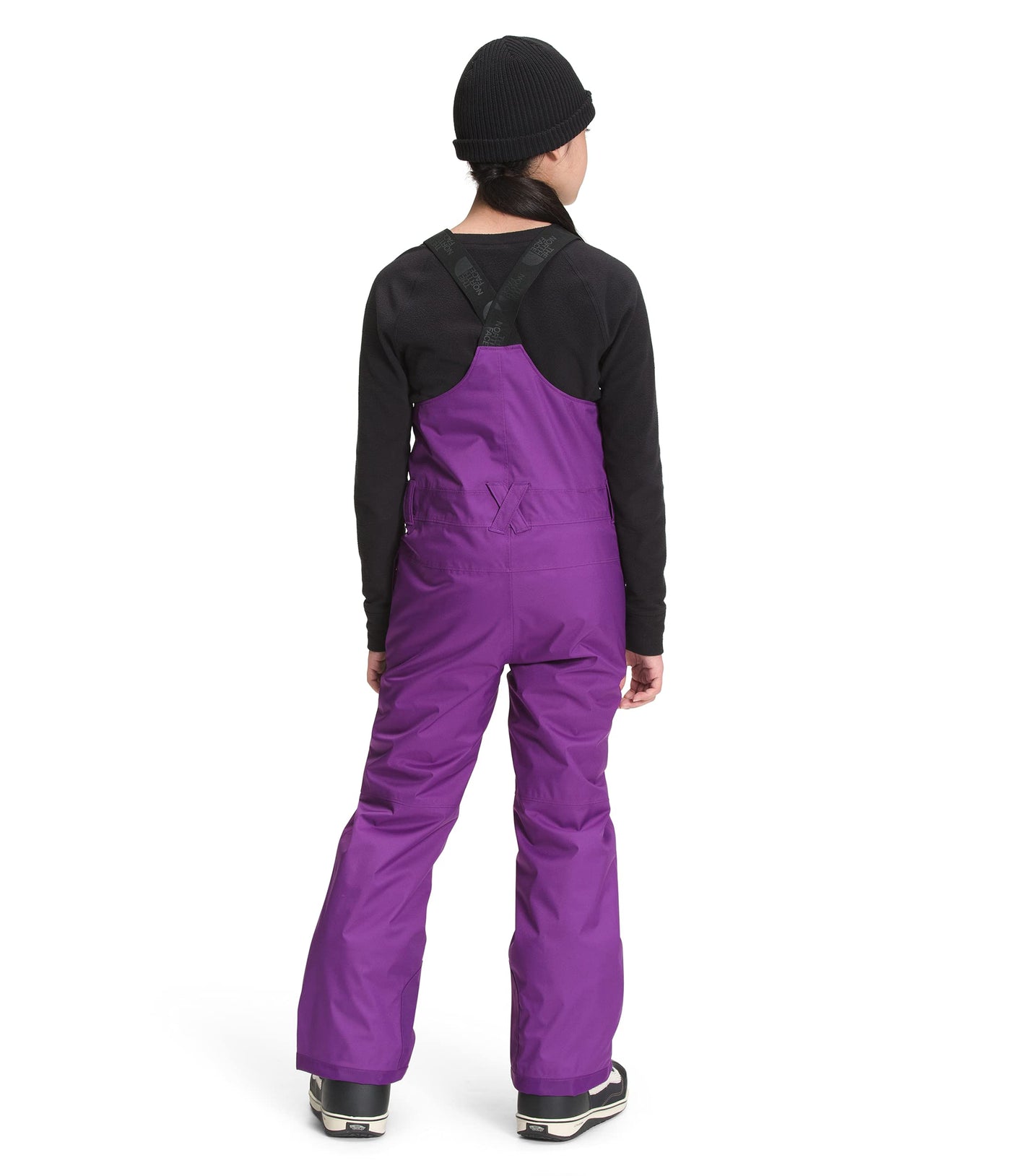 THE NORTH FACE Youth Freedom Insulated Bib, Gravity Purple, XL